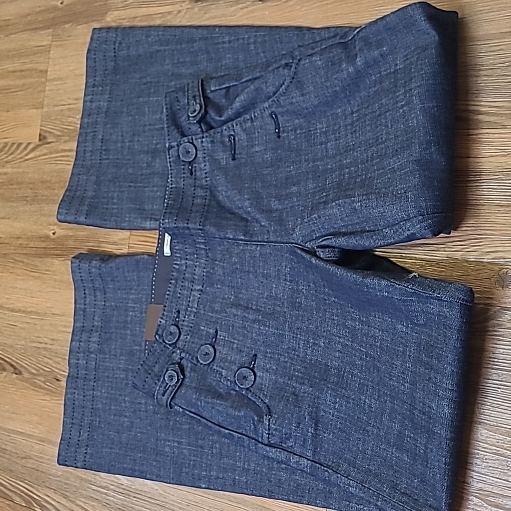 Banana Republic Women's Dark Blue Flare Jeans - Picture 3 of 12